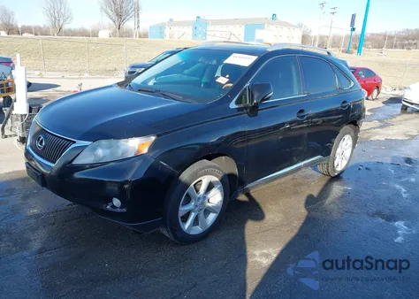 2010 Lexus Rx 350 z USA, uszkodzony, nr VIN 2T2BK1BA2AC057849